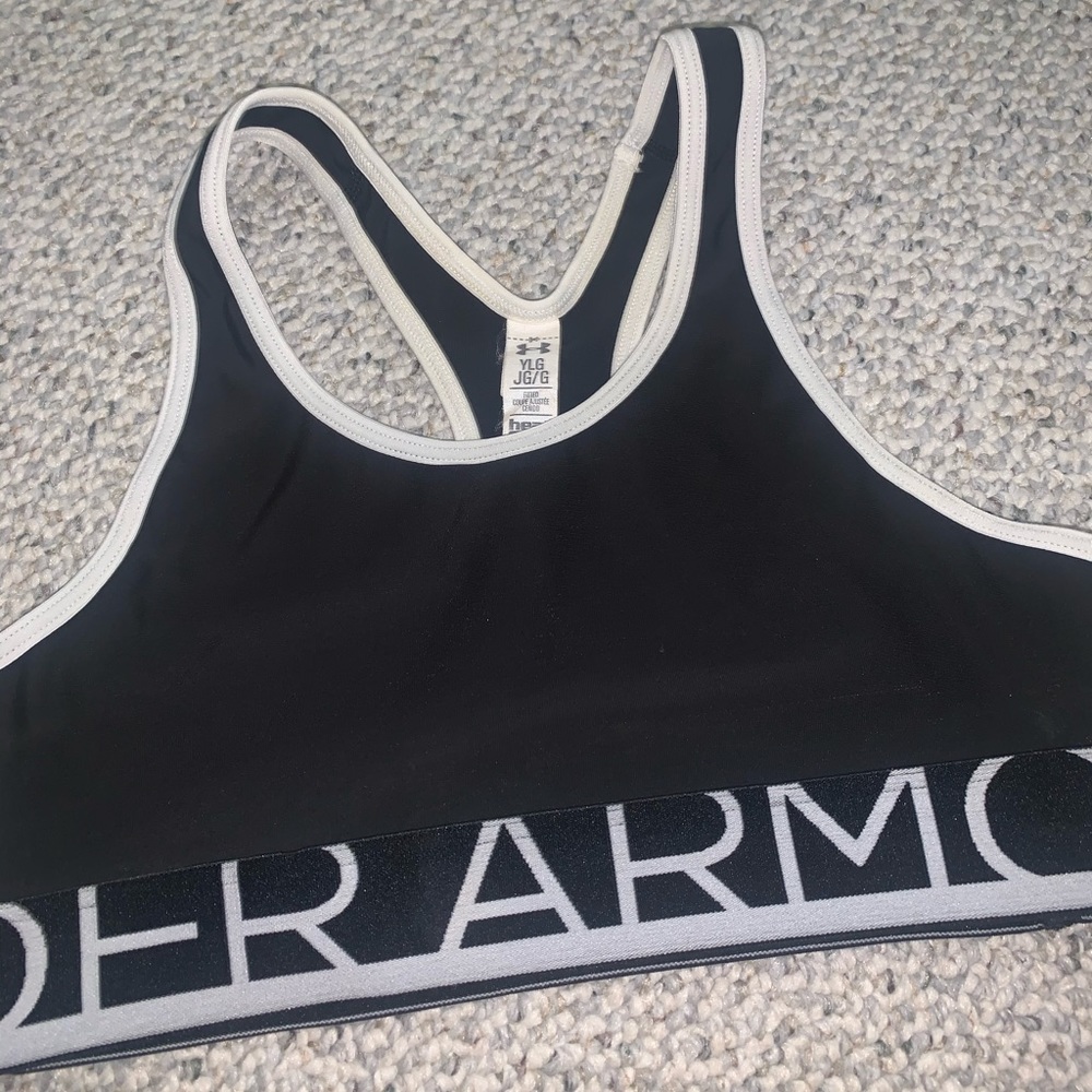 Girls LG under armour sports bra